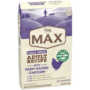 25Lb Nutro Max Large Breed Adult Chicken - Food